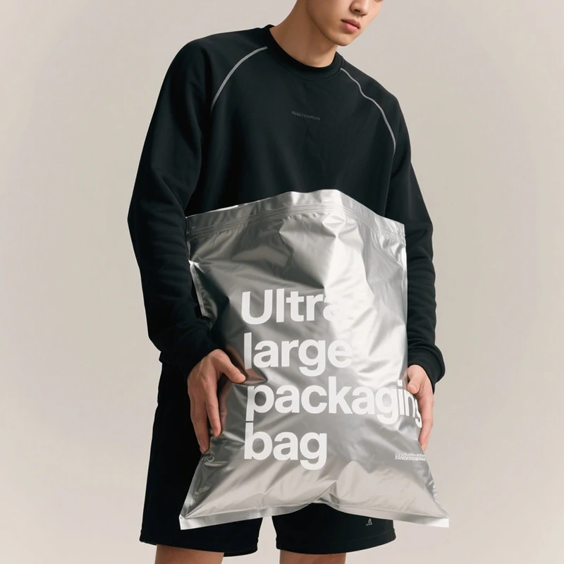 Ультра-большой пластиковый пакет из алюминиевой фольги высокая прочность на растяжение термогерметичный с прочной металлической подкладкой