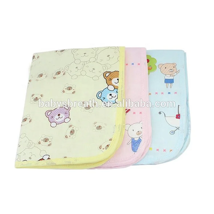 BCD026A non-disposable waterproof baby urine pad, portable changing pad