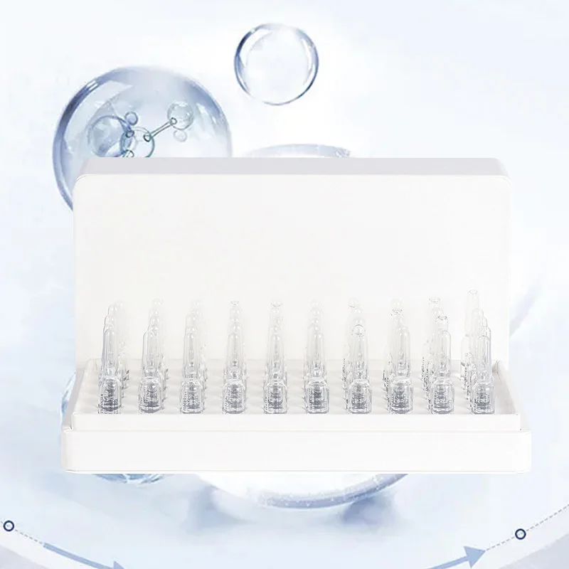 Ampoule  Hyaluronic Acid Moisturizing Face Serum Private Label Vegan  Facial Brightening Anti Aging Serum Ampoule