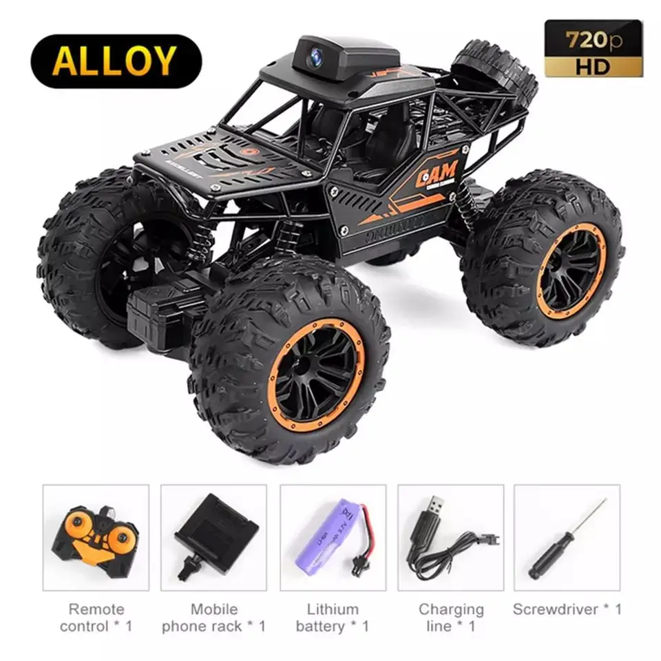 High Speed Electric Wifi Camera Alloy Radio Control Toys Remote Control Drift Climbing Toy RC Car