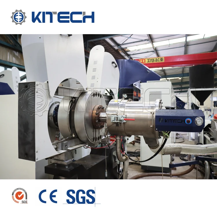 New Technology PP Woven Scrap Soft Plastic Recycling Pelletizer Plastic Granulation System