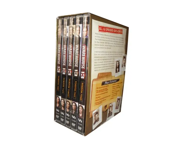 Warehouse 13: The Complete Series 16DVD box set dvd movies CD album blu ray wholesale to Amazon/eBay/Walmart free shipping gift