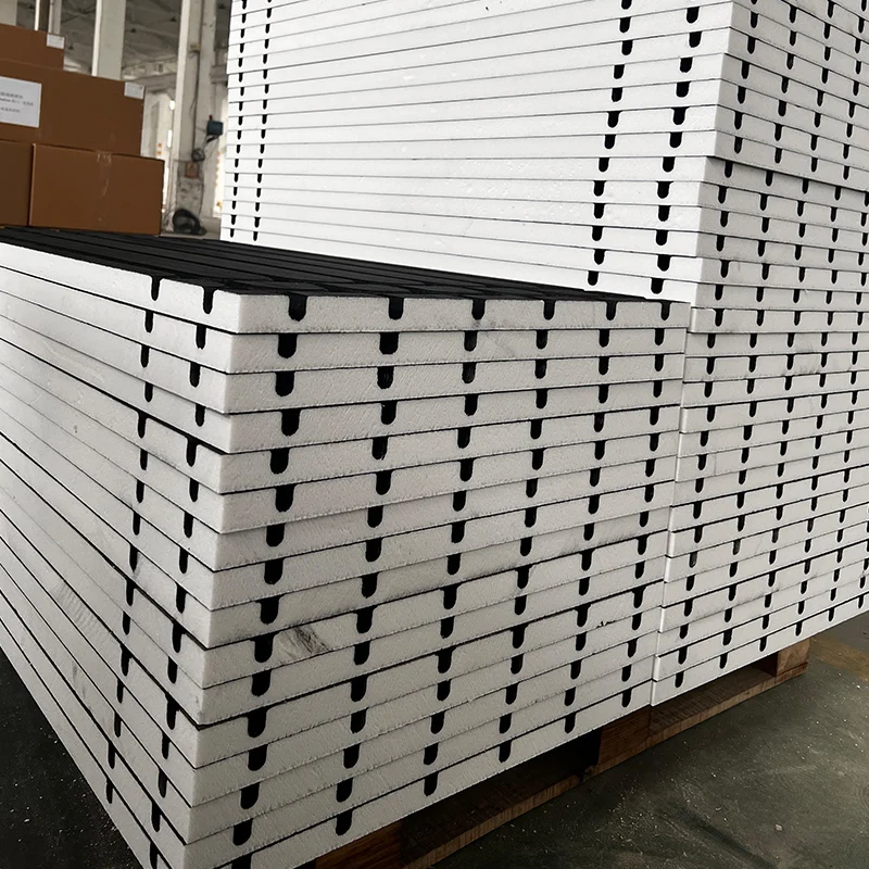 Modular Customization For Underfloor Heating Panels XPS Graphene Prefabricated Boards With Pipe Grooves