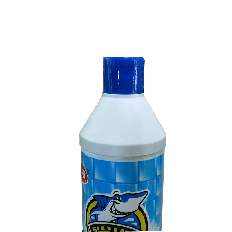 SHAPAI Factory Direct Sales Non-stimulation Blue Color With Active Ingredient Toilet Detergent Cleaner 500 g*28 bottles