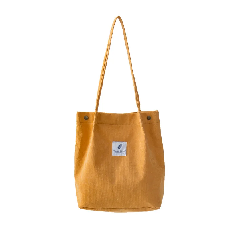 Stock hot sale portable large capacity shopping bag ecofriendly for student