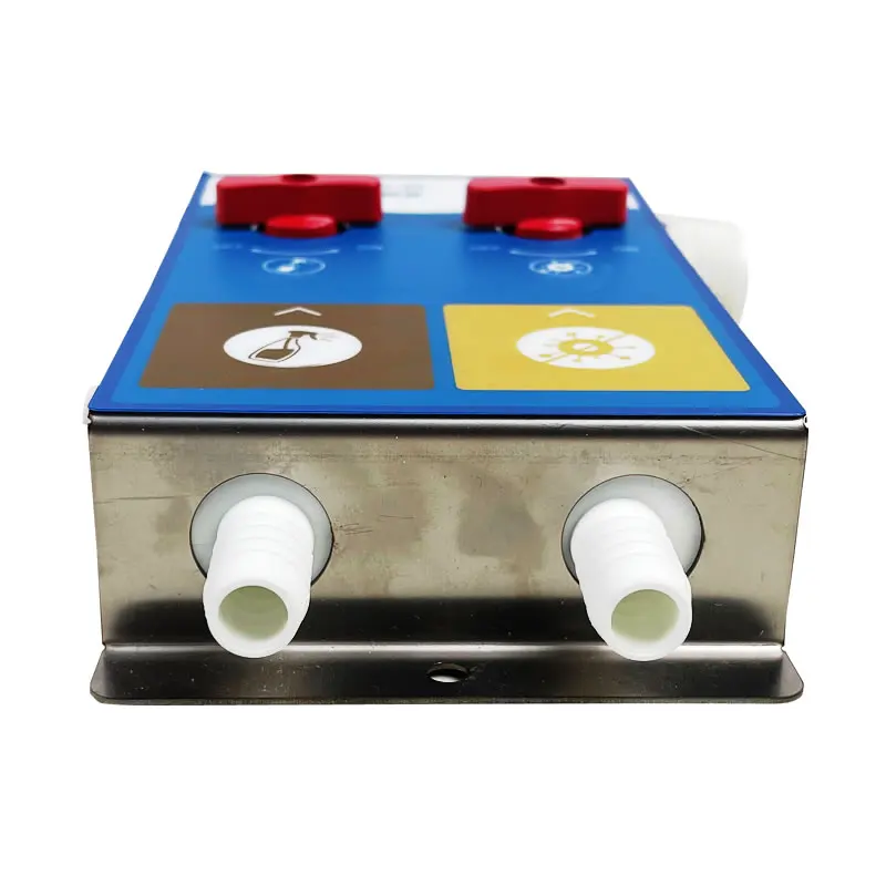 Commercial Eco Chemical Wall Liquid Dishwasher Detergent Dispenser for Hotels Supermarkets