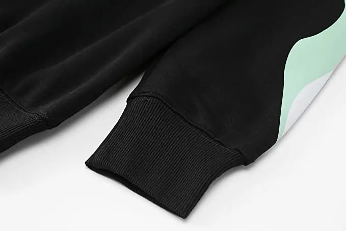 Hot Unisex Hip Hop black lovely women men Hooded  fleece cotton custom logo 3d puff printing hoodie