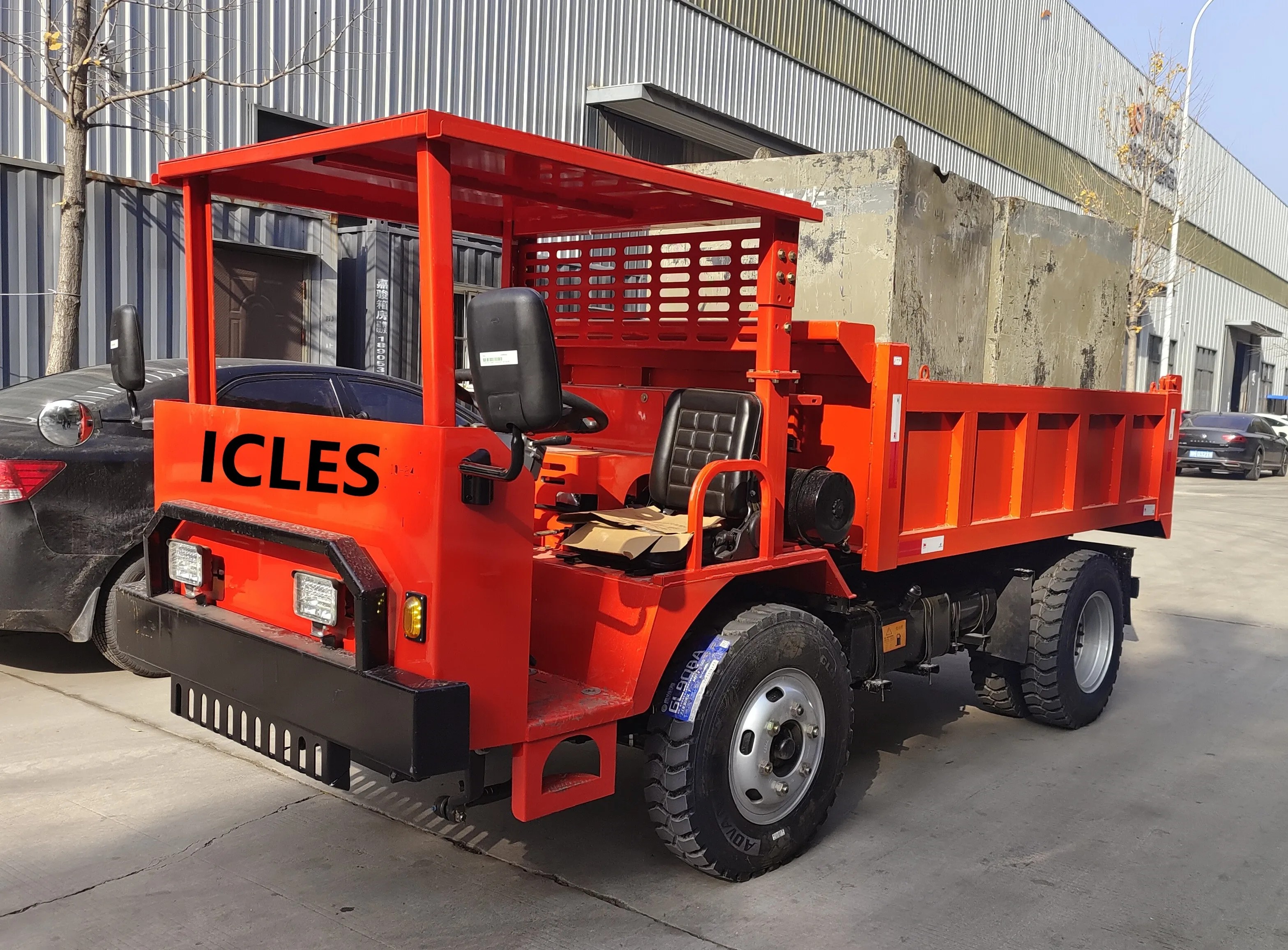 4Ton 6ton 8Ton  6 wheel 4x4 diesel underground mining dump truck 4 wheel drive cargo trucks