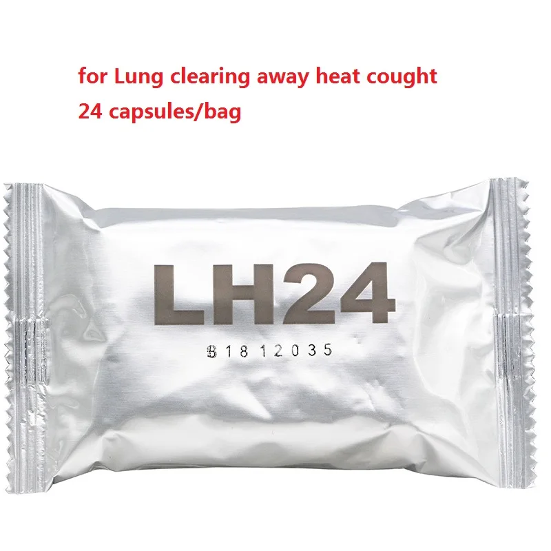 LIANHUA Capsule QINGWEN jiaonang 24 capsules for Lung clearing away heat cought Lower temperature keep healthy