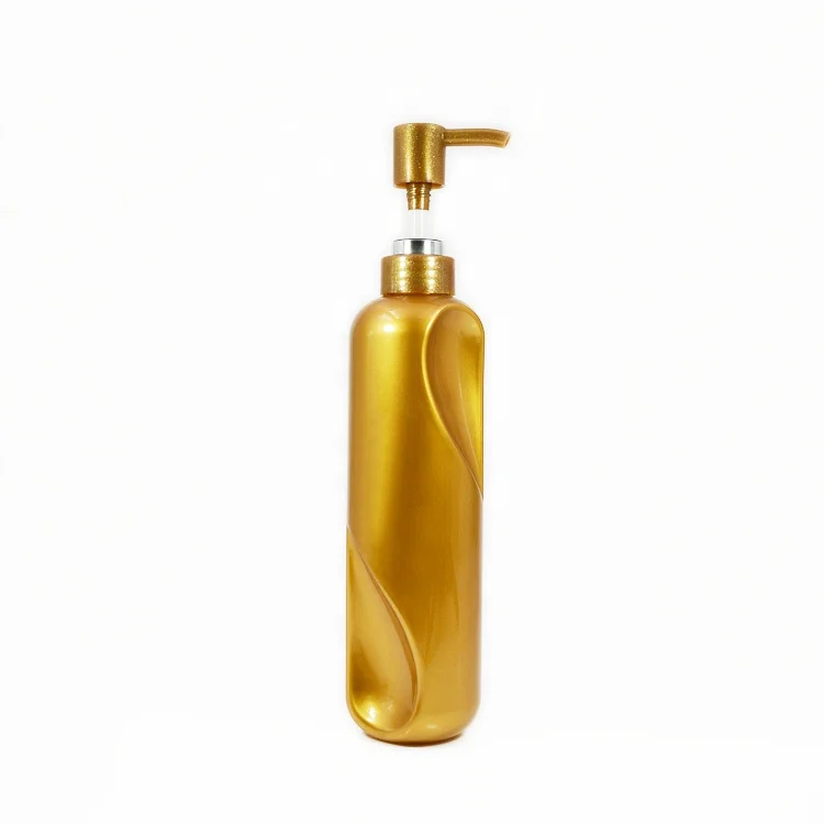 Fantastic design plastic bottle for  shampoo PET bottle with pump body wash packaging bottle