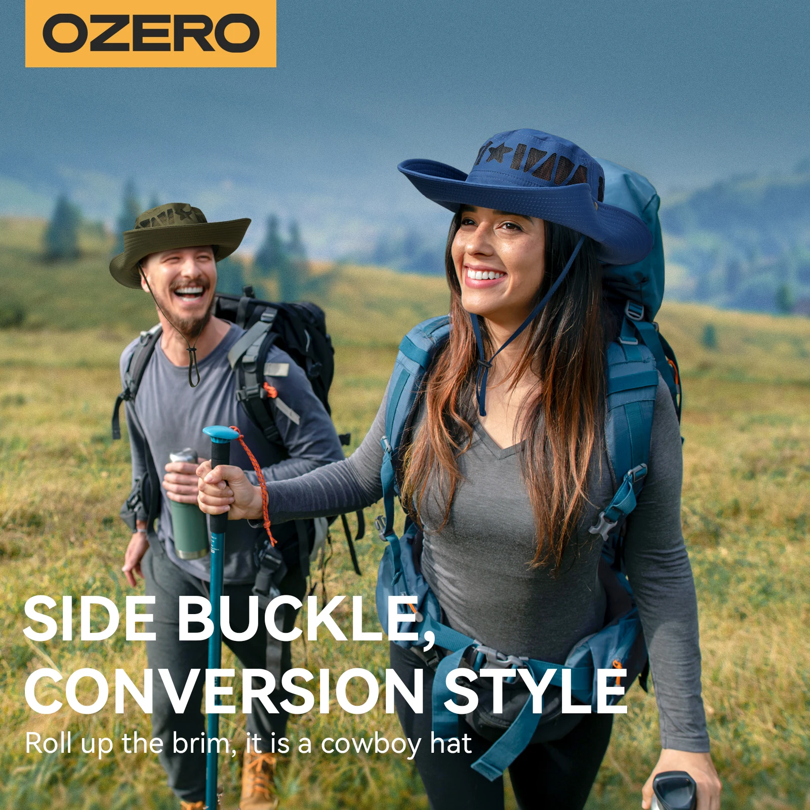 NEW Trend Embroidery Quick Dry Hiking Packable Islamic Hats For Men