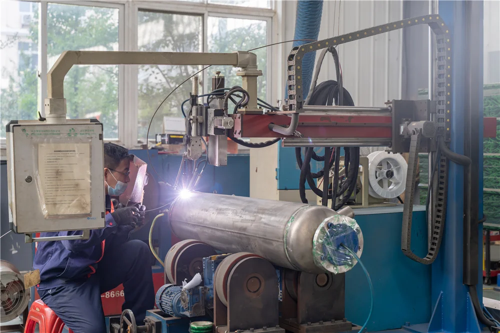 Industrial Water Cooled Condenser Shell And Tube Heat Exchanger Equipment