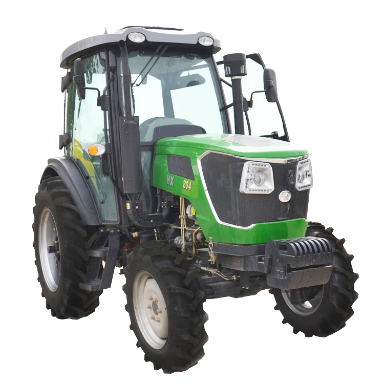 Трактор HUAXIA 4x4 70hp-80hp farmtrac Лучшая цена китайский сельскохозяйственный трактор с фронтальным
