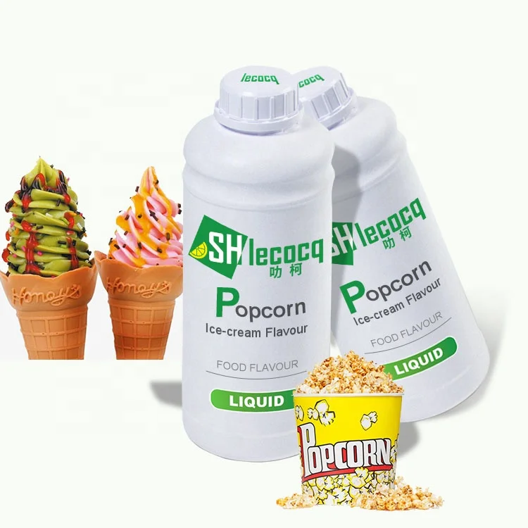 
Free Sample Liquid Popcorn Fruit Flavor for Ice Cream Food Grade High Concentrates Factory Sale  (1600194580898)