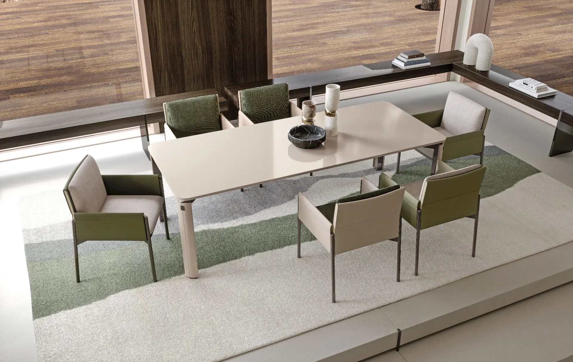 White Large 12 Seater Dining Table 10 Seater Rectangle Metal Stainless Steel Dining Table Set