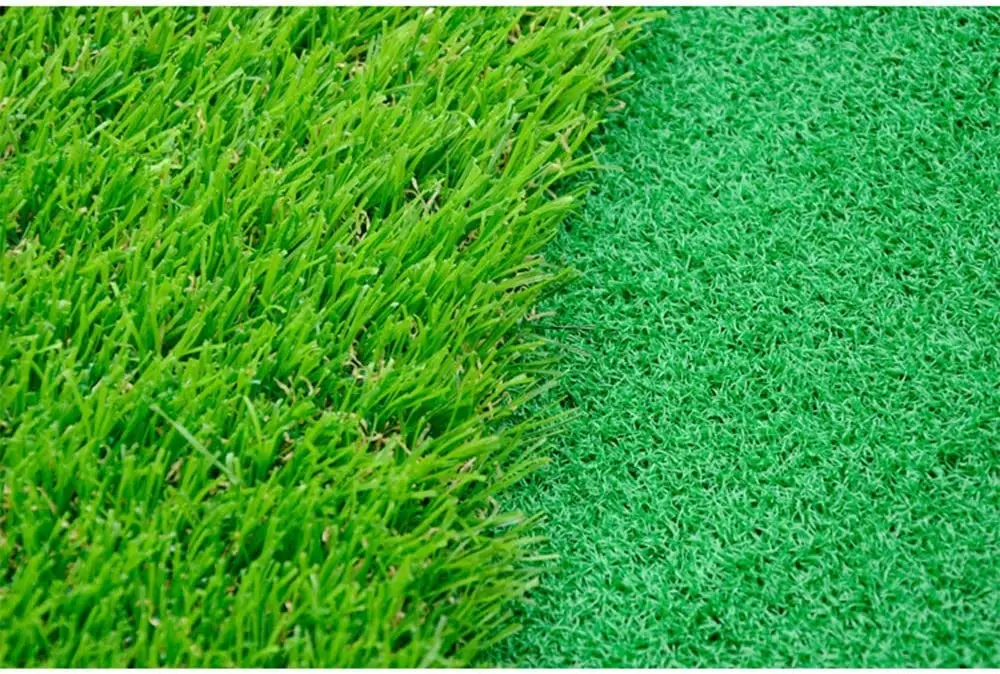 Golf Hitting Mat Golf Mini Artificial Green Putting Exerciser Indoor/Outdoor with Mini 5 Hole Design Simulation Bunker Golf Mat
