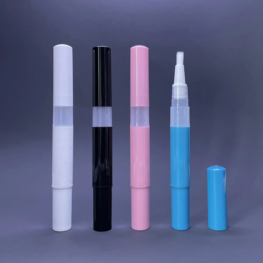 Medical Oil or Gel, Cuticle Oil, Nutrition Oil Empty Package 2ml Cosmetic Window Twist Pen with brush
