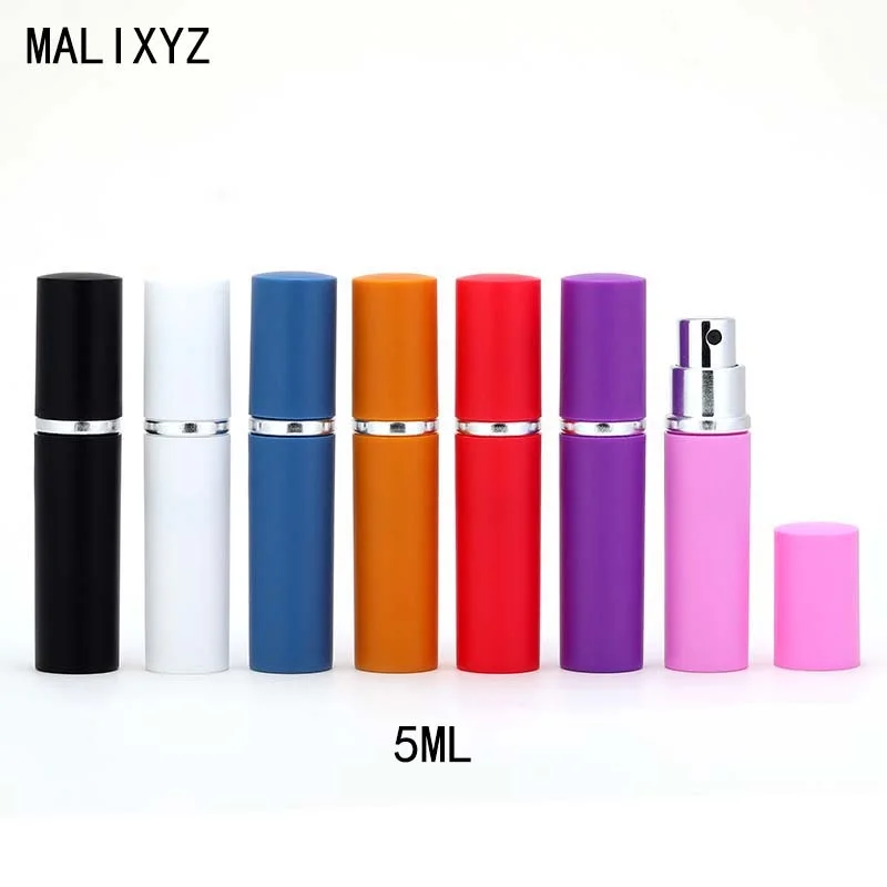 Factory newest 5 ml refillable perfume spray bottle unique design plastic spray perfume bottle