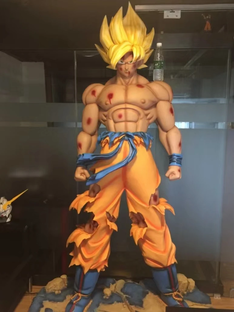 Japan Famous Anime Character  Resin Figure Dragon Ball Statue Life Size Goku and Vegeta Statue Fiberglass Sculpture