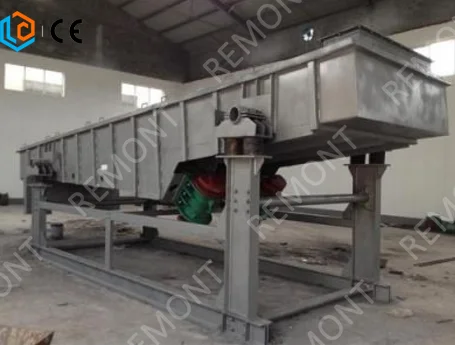 Powder particle used linear vibrating sieve for hemp seed