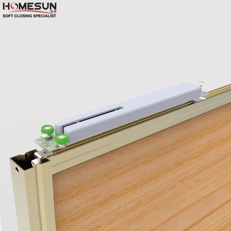 Soft Closing Mechanism for Sliding Closet Door
