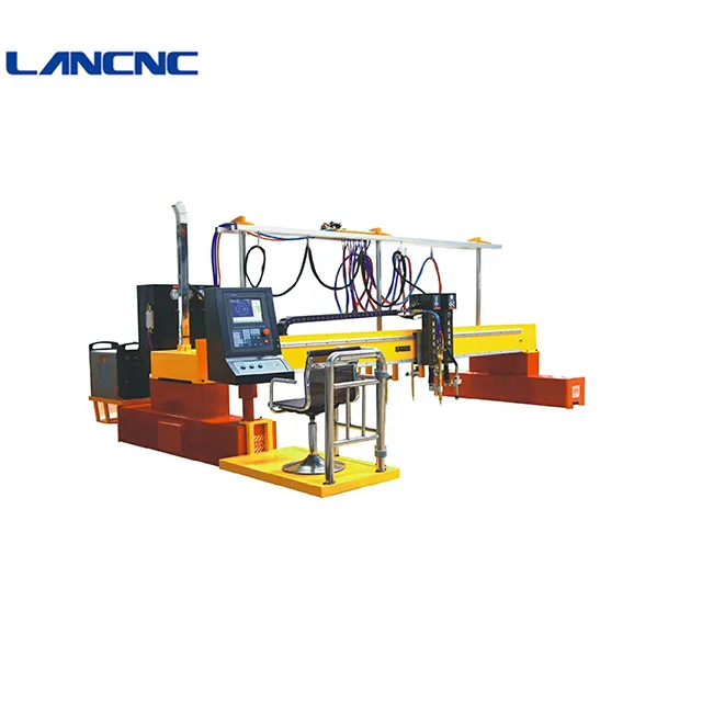  Cnc плазма и пламя режущий станок для стального листа или листового металла с