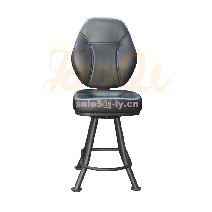 Las Vegas K333 Black Bar Chair Metal Frame Bar Stool Swivel Casino Furniture Slot Chair Poker Seating Gaming Roulette Chair