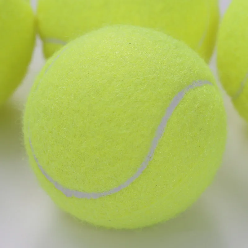 Chemical Felt Padel Ball Pressurized Natural Rubber Tennis Balls for Racing And Training