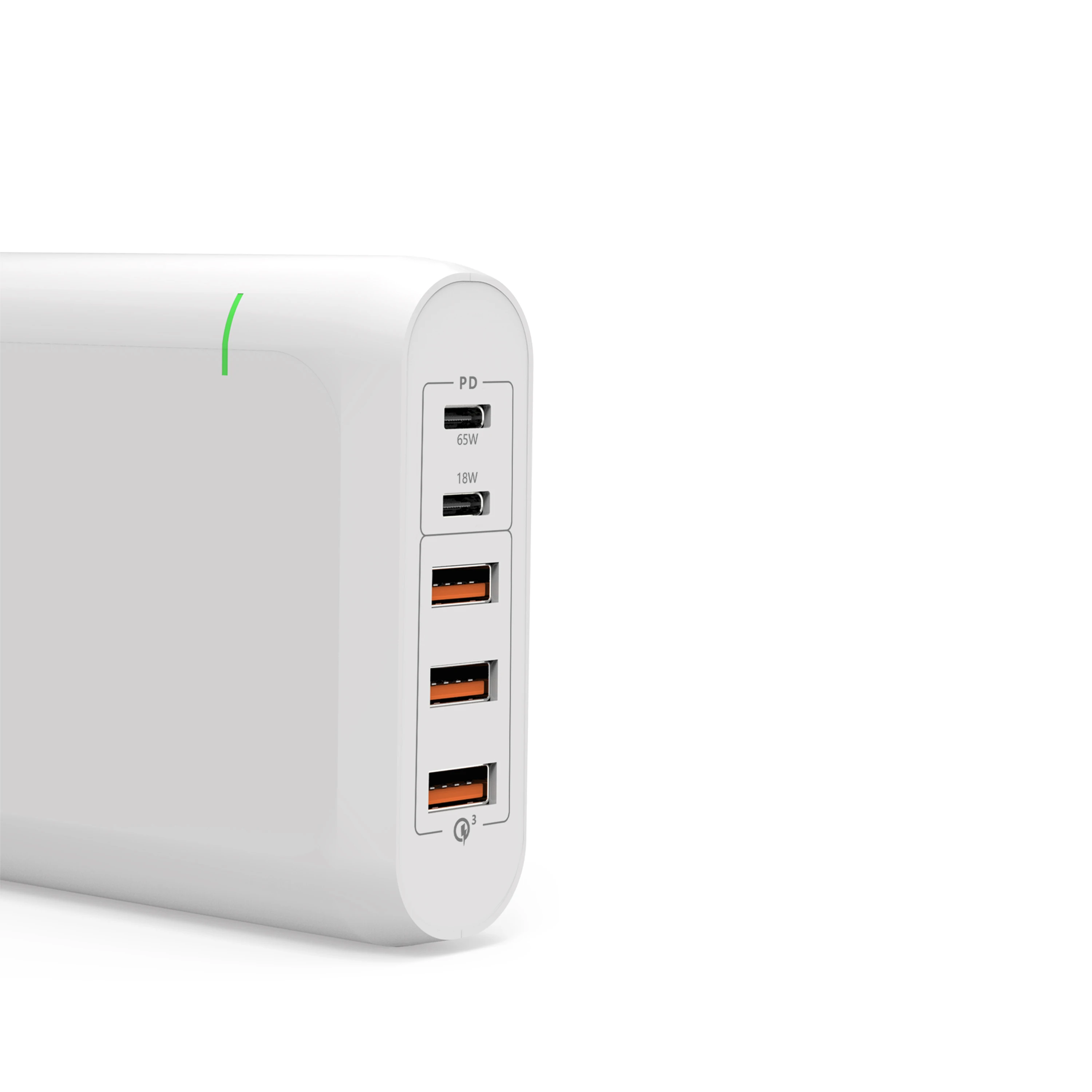 HUNDA Новое поступление 2020 многопортовый usb c 110W адаптер питания pd быстрая зарядная станция Тип qc3.0 5-разъемное зарядное usb-устройство универсальный источник со