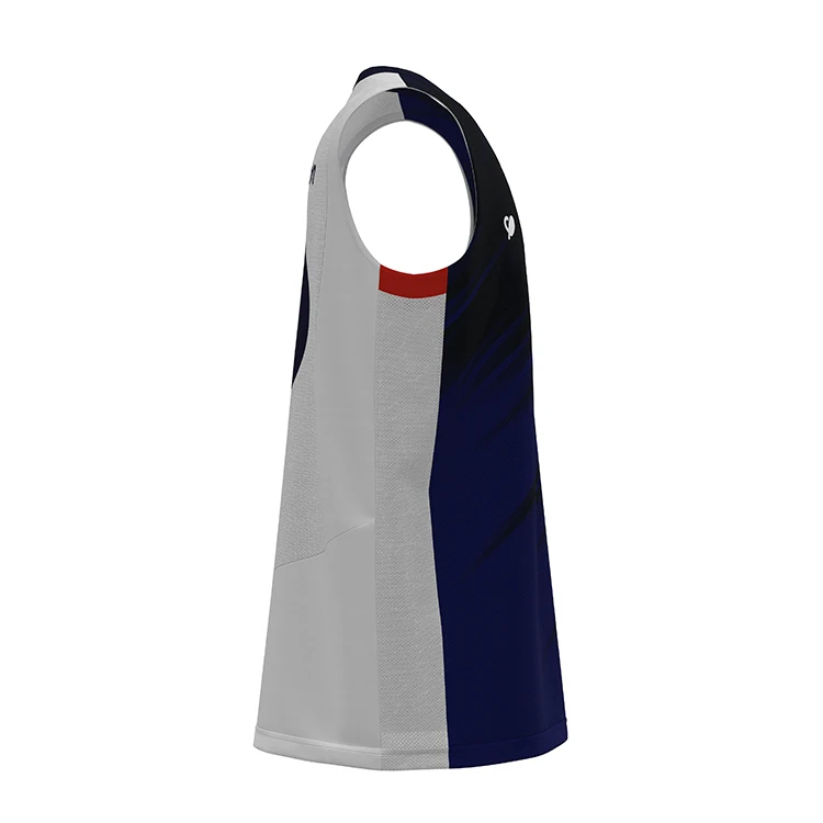 High Quality Water Resistance Adult Sport Sleeveless Basketball Sports Vests Mens