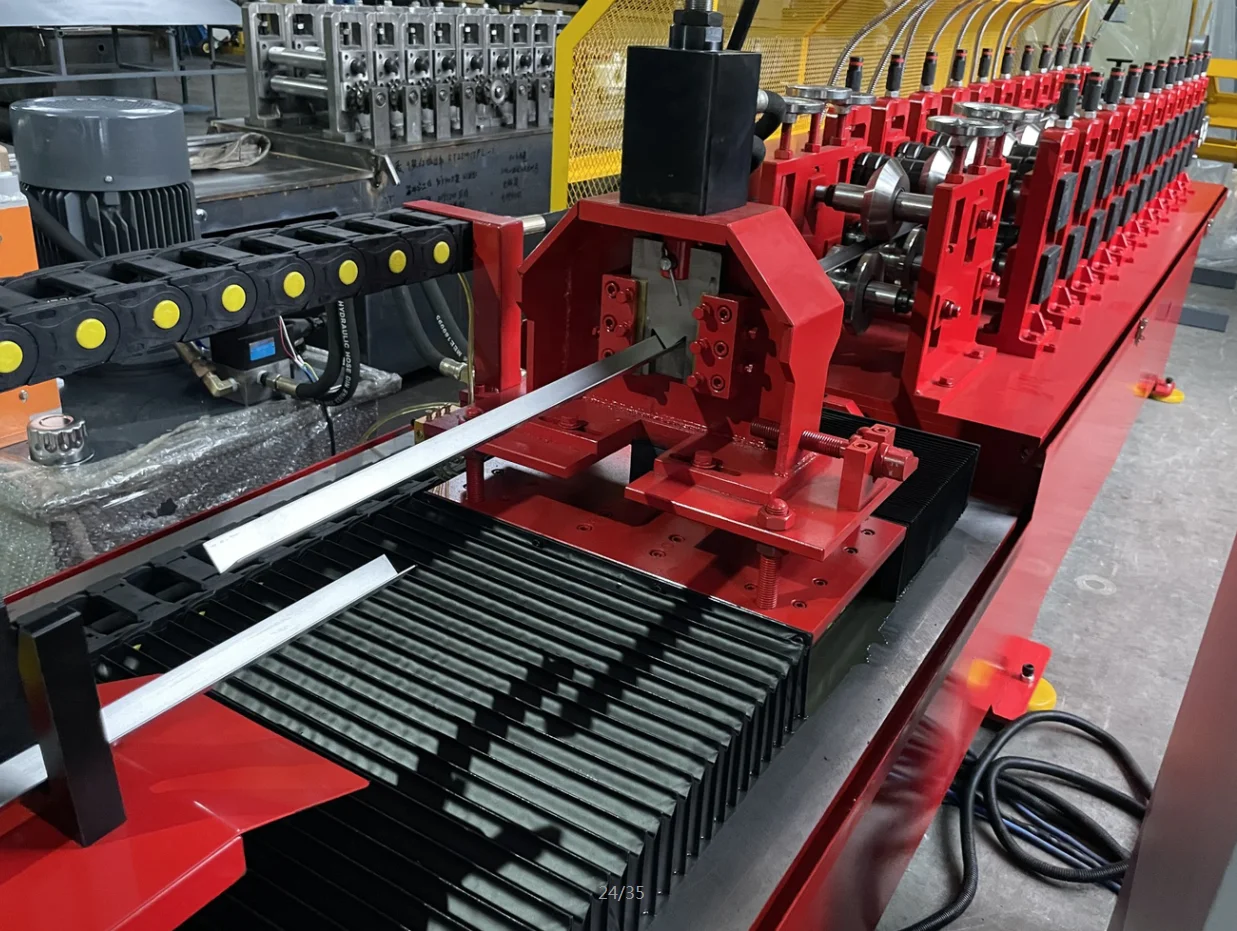 L Shape Profile Corner Bead Steel Angle Trim Light Keel Roll Forming Machinery