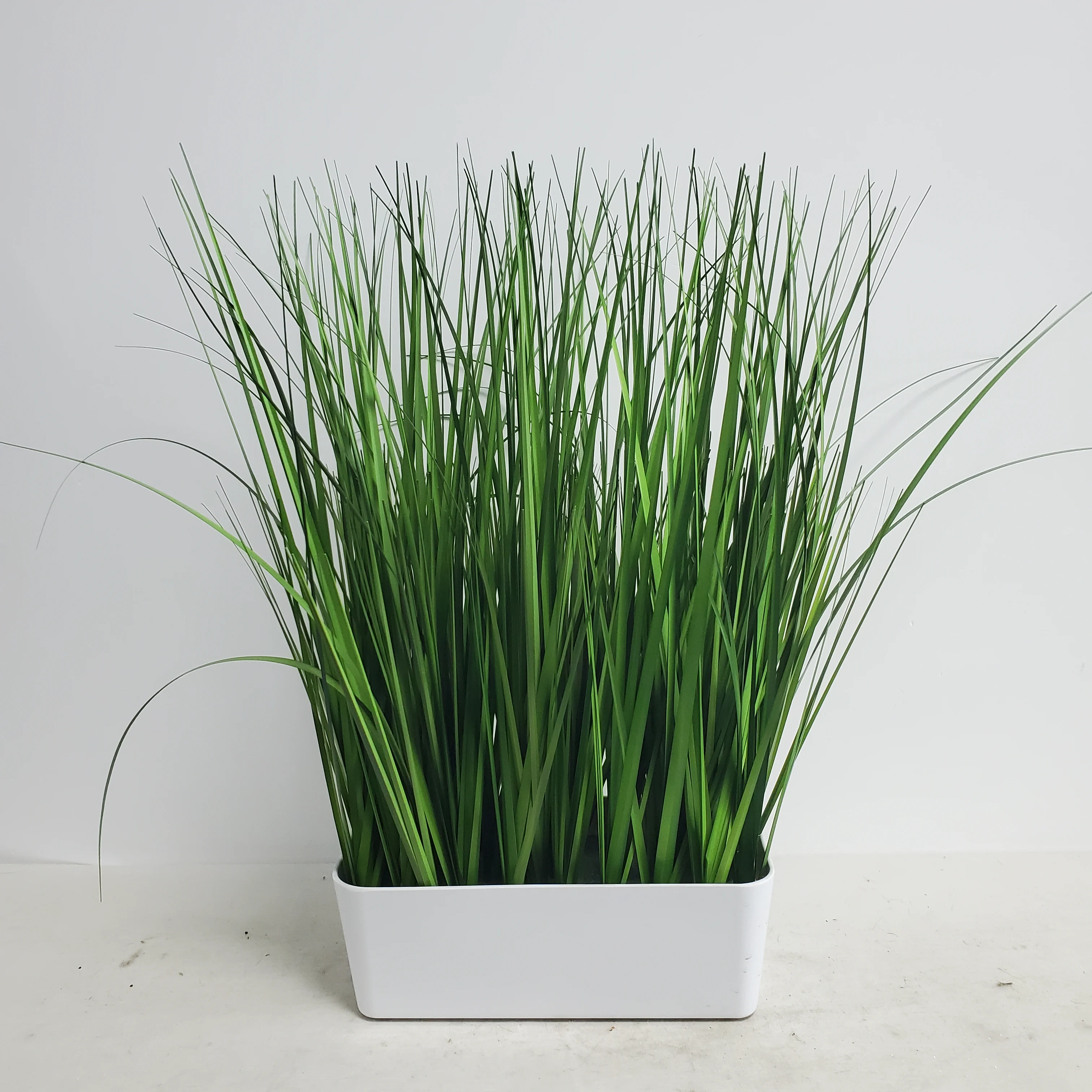 wholesale Artificial seagrass Plants Plastic Flower Arrangement Plant  Greenery Artificial Onion Grass For Wedding Home Decor