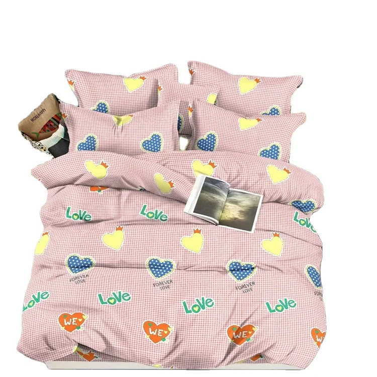 wholesale china supplier home textile cotton fabric reactive print duvet cover/quilt/bed sheet/comforter/european pillow