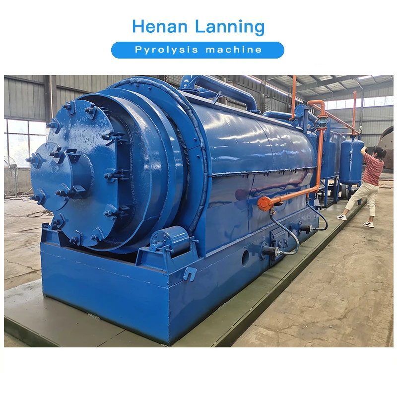 Recycling Tire Mini Pyrolysis Machine Waste Plastic Pyrolysis Plant