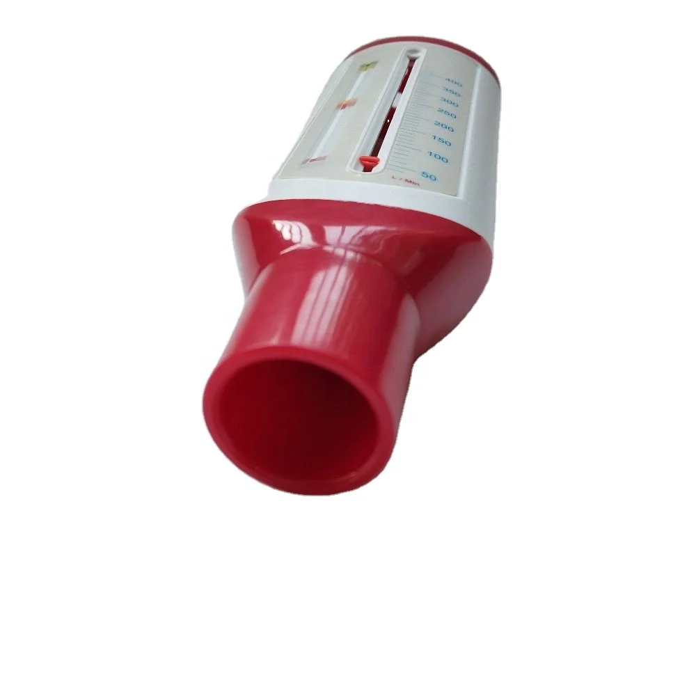 China other consumables medical supplies Peak Flow Meter 400L/min for child user red color