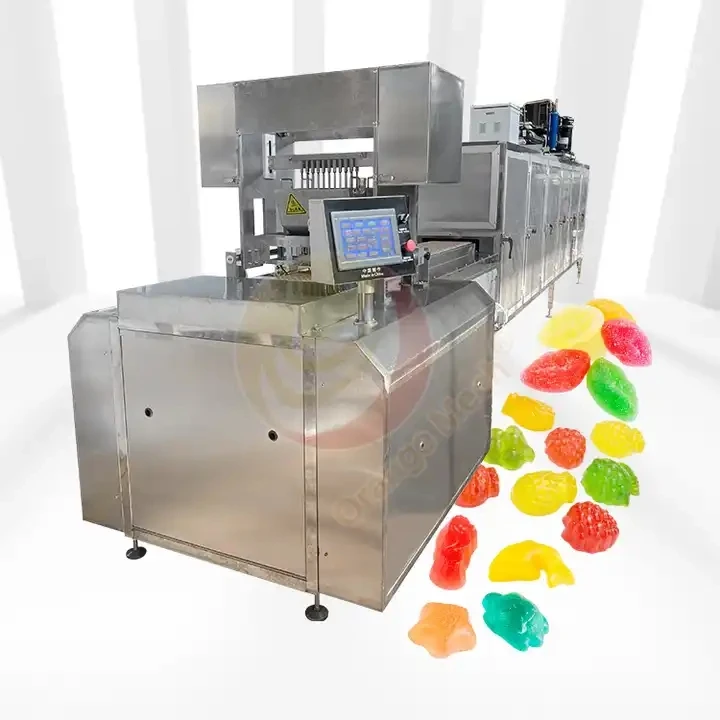 High Speed Automatic Soft Jelly Candy Making Machine Jelly Candy Production Line