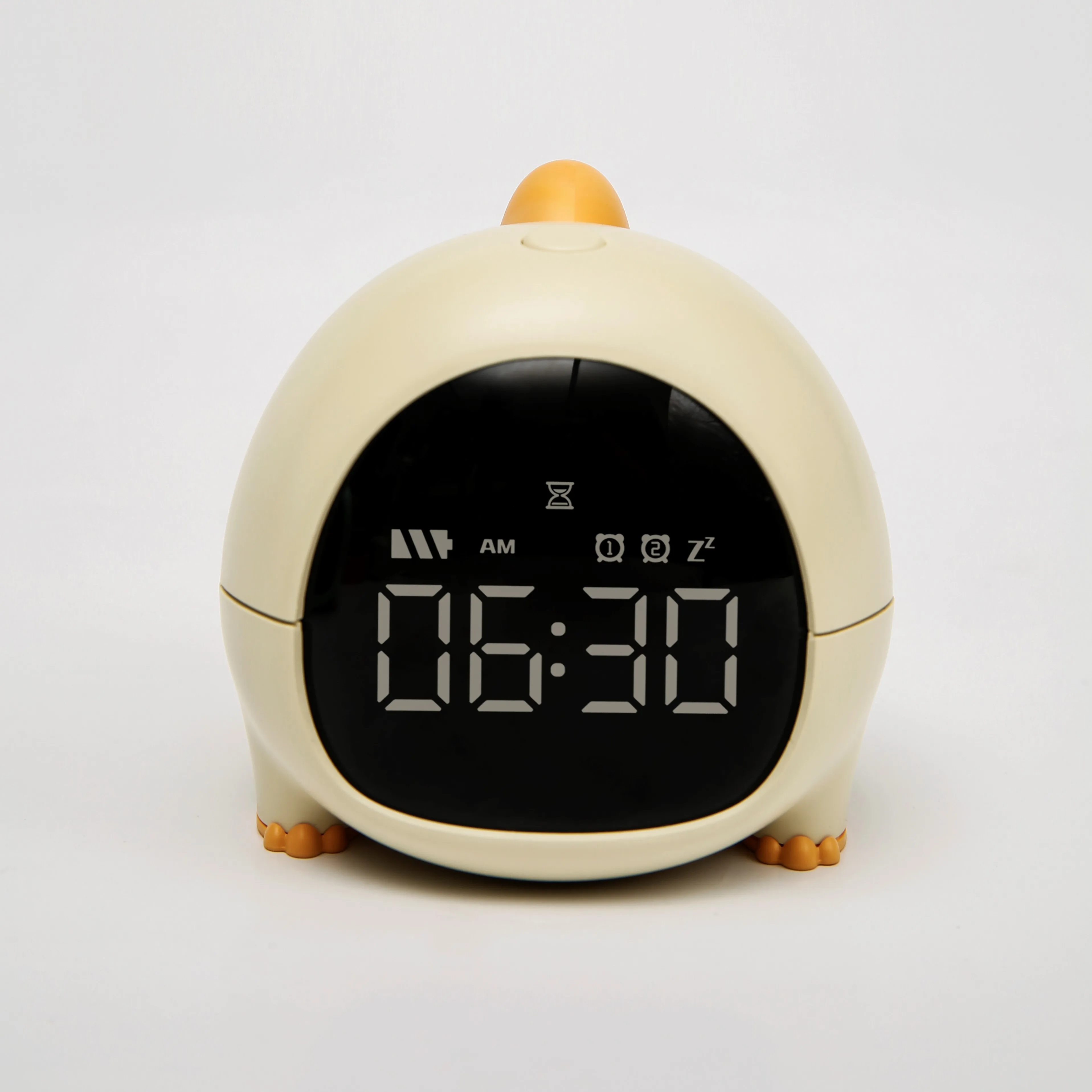 Smart Control Cute Dinosaur Alarm Clock Adjustable Timer and Volume for Students for Desktop and Outdoor Use