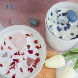 Luxury Leather Wrapped Home Decor Cylinder Empty Scented Candle with Custom Logo