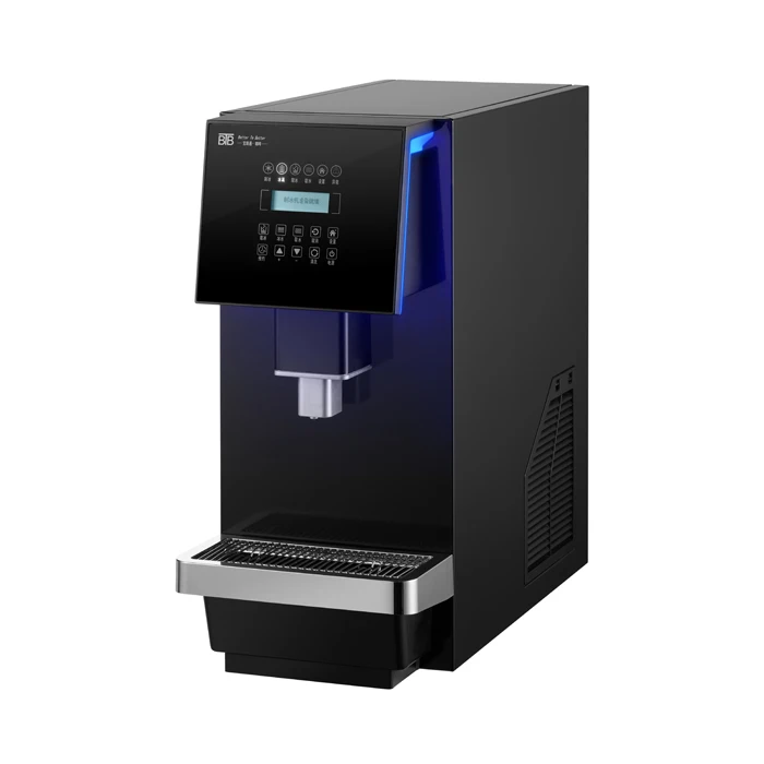 One touch Ice-making household hotel cafe OEM&ODM 30kg one day small crushed ice Stainless Steel automatic ice maker