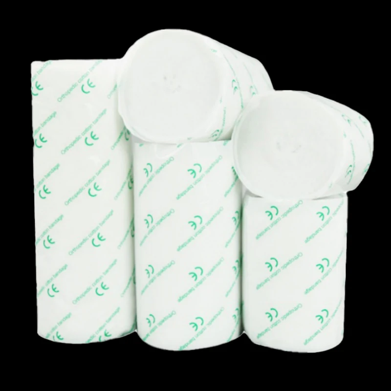 Factory Supply Pure Cotton Plaster 100% Absorbent Synthetic Padded Orthopedic Cast Padding Bandage For Pop Bandage