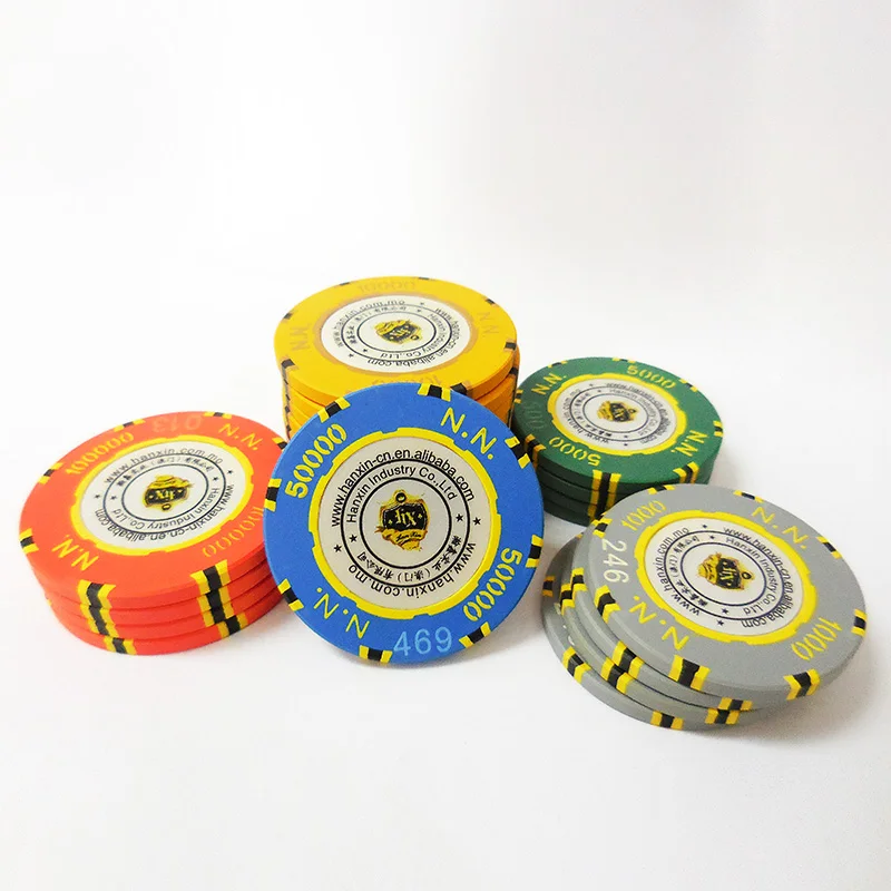 Casino Chips Manufacturers Poker Chips with Custom Logo