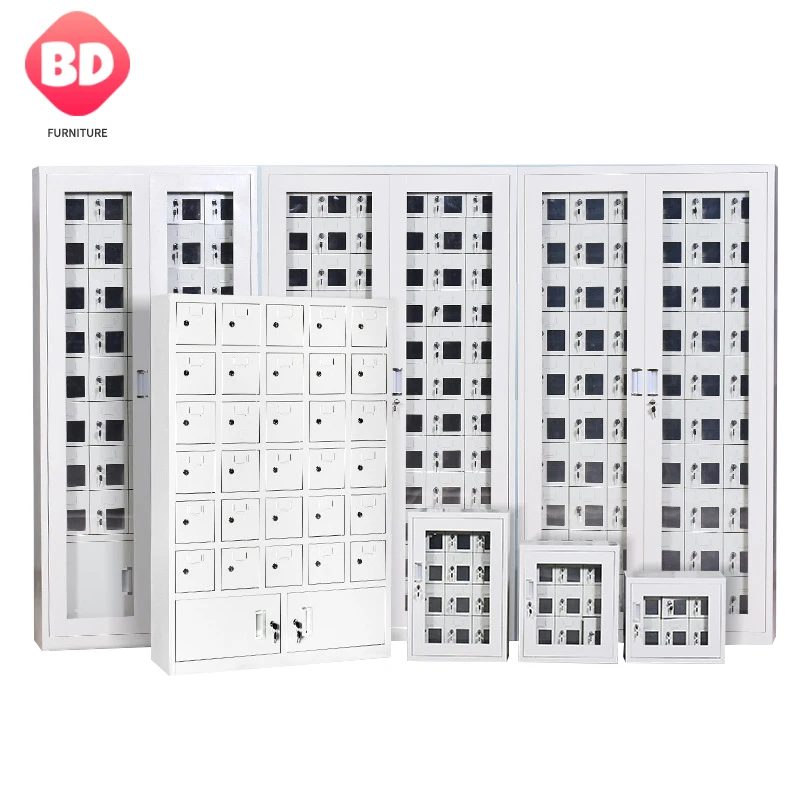 Mobile phone charging locker cabinet, metal laptop smart storage locker,modern style design waterproof cellphone  storage locker