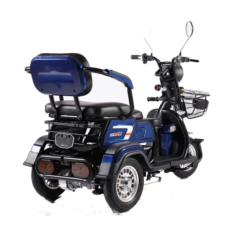 High Quality Best Selling 48V 60V 600W Motorized Tricycles 800W 3 Wheel Electric Tricycles 1000W Scooters Bicycle For Adult