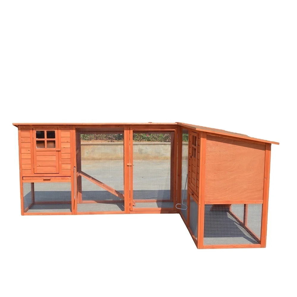 New design large outdoor wooden chicken coop chicken hen house
