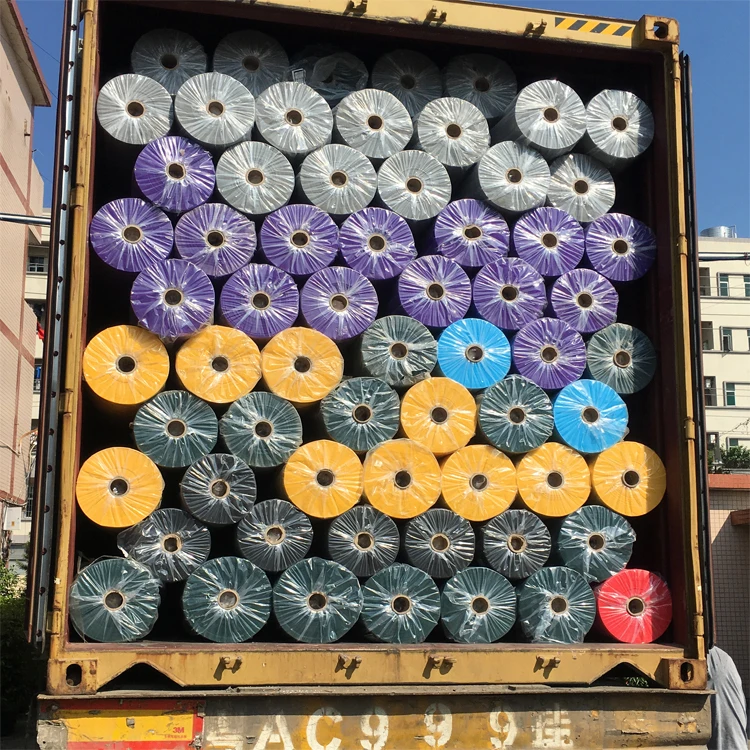 Вау 100% водонепроницаемое полипропиленовое нетканое сырье Рулоны Нетканого Материала Spunbond нетканое полотно для изготовления сумок