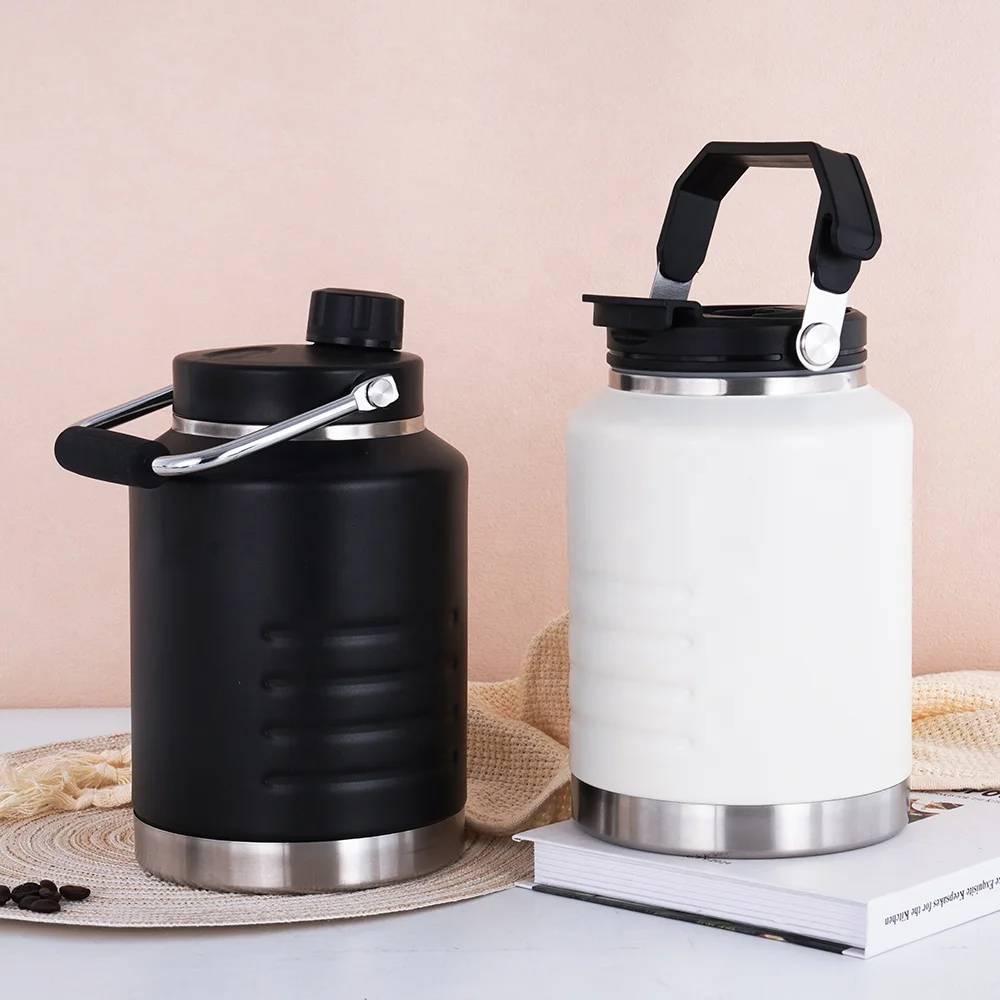 Двойной вакуумный стакан из нержавеющей стали, 2000 мл