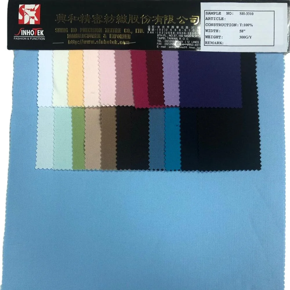 
Woven Fabric with slub Yarn 100% Polyester Width:58 Weight:300 g/y For Clothes Bags Dresses Pants Uniforms 