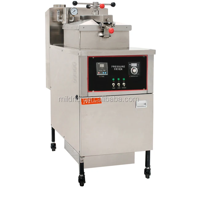 Commercial Professional Restaurant Chicken Broast Machine/KFC Electric Pressure Fryer with Oil Filter