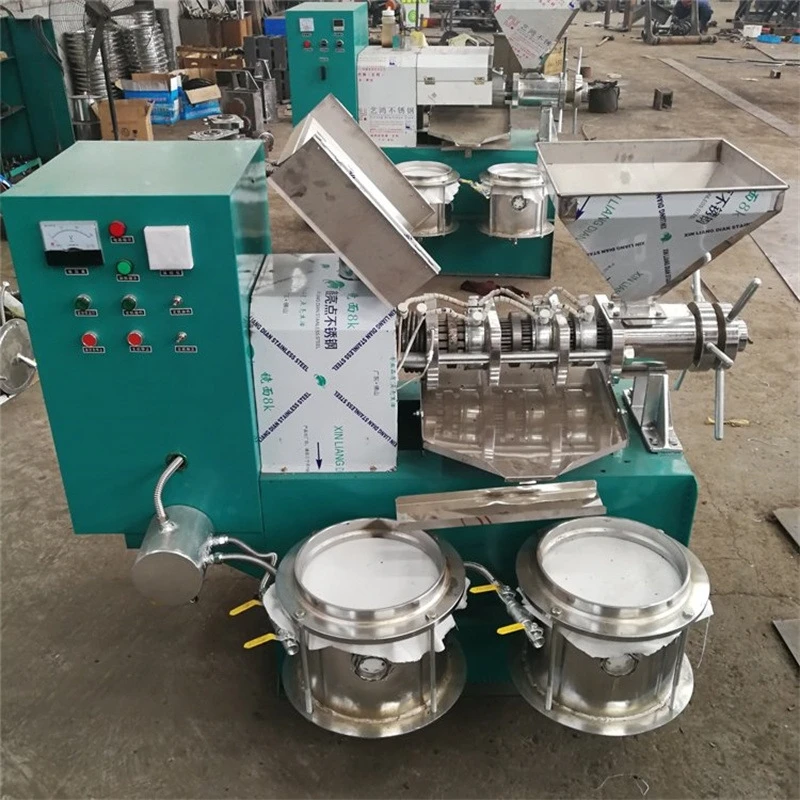 Cold Hot Press Machine Soybean Sunflower Seed oil Pressing Equipment Edible oil Processing Machinery Pressing Olive Oil Machine