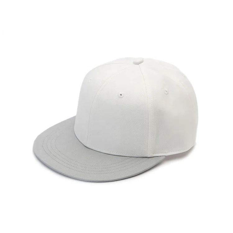 Custom Logo Hip Hop Men 6 Panel Outdoor Flat Peak Blank Baseball Snapback Hat Cap